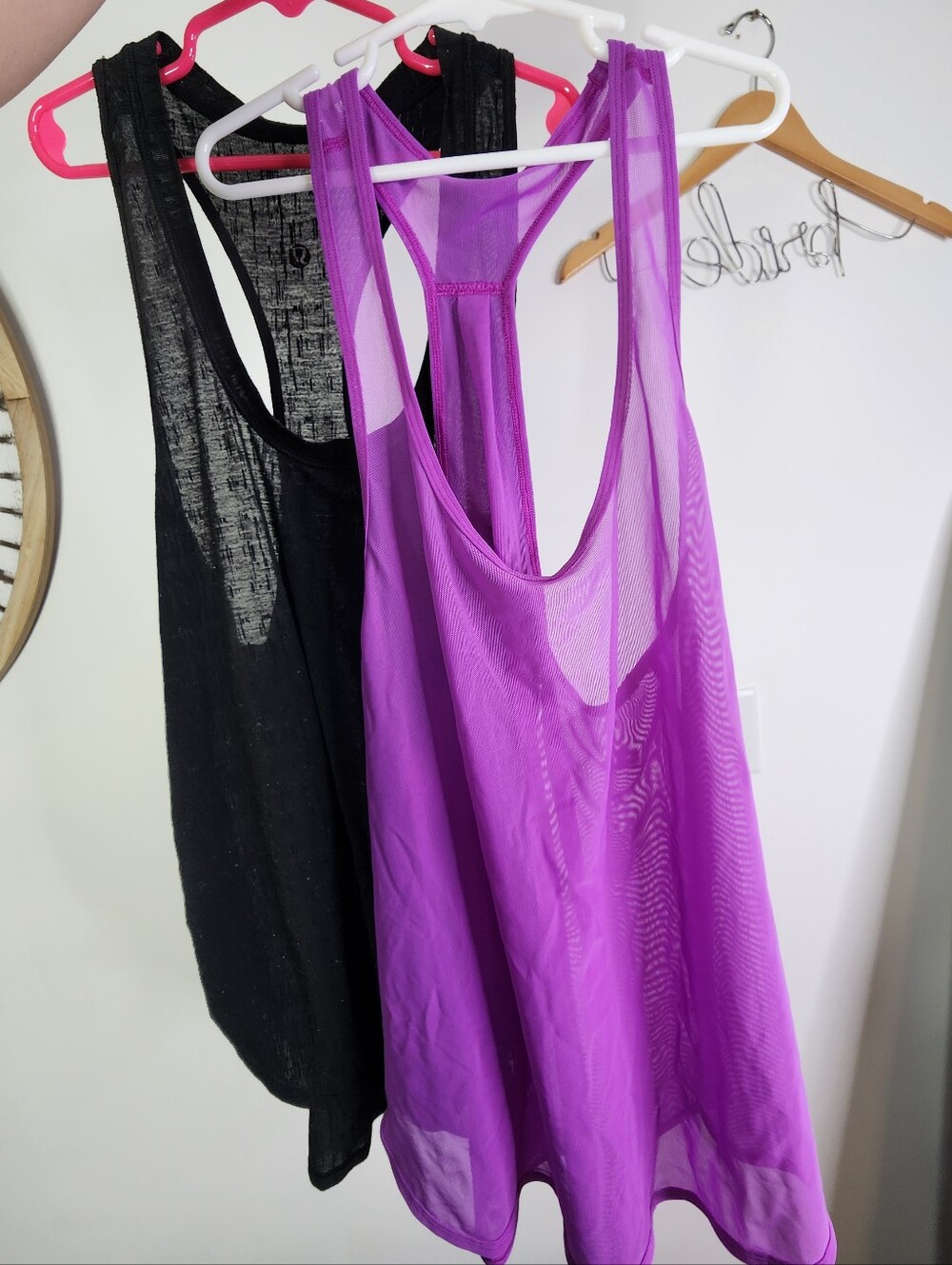 *Set Of 2* Lightweight Tanks, Both Lulu, Fit Like Large